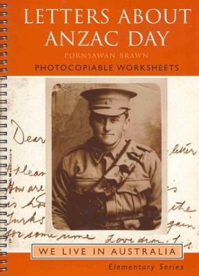 Letters about Anzac Day - DVD Rom book