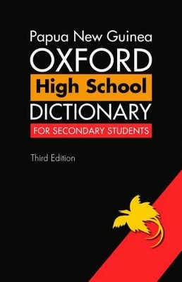 Papua New Guinea High School Dictionary book