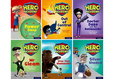 Hero Academy: Oxford Level 8, Purple Book Band: Class pack book