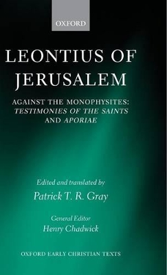 Leontius of Jerusalem book