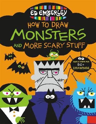 Ed Emberley's How to Draw Monsters and More Scary Stuff book