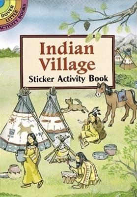 Indian Village Sticker Activity Book book