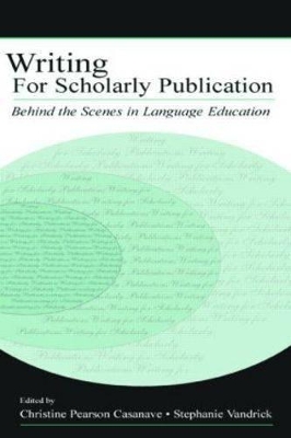 Writing for Scholarly Publication book