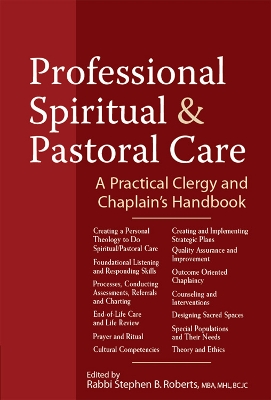 Professional Spiritual & Pastoral Care book