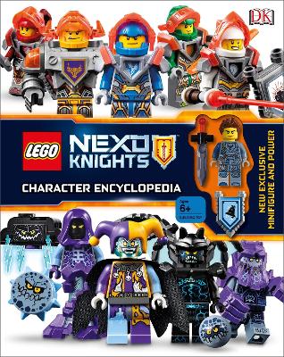 LEGO NEXO KNIGHTS Character Encyclopedia: Includes Exclusive Clay Minifigure book