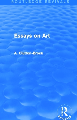 Essays on Art book