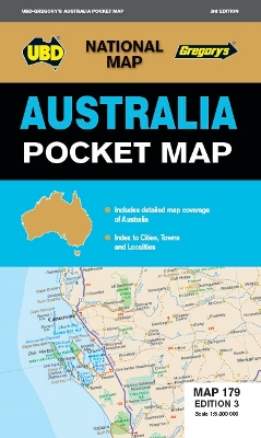 Australia Pocket Map 179 3rd ed book