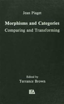 Morphisms and Categories by Jean Piaget