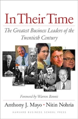 In Their Time by Warren G. Bennis