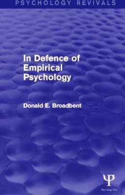 In Defence of Empirical Psychology book