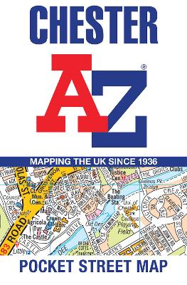 Chester A-Z Pocket Street Map book