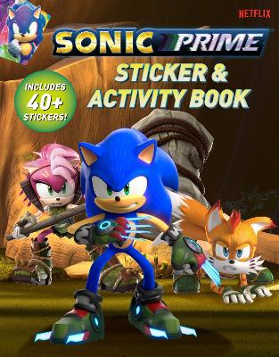 Sonic Prime Sticker & Activity Book: Includes 40+ stickers book