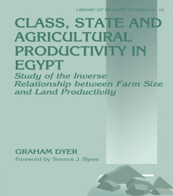 Class, State, and Agricultural Productivity in Egypt by Graham Dyer