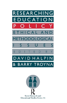 Researching education policy by David Halpin