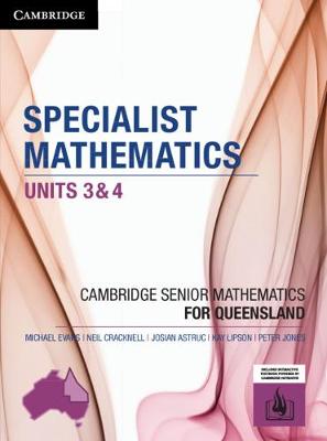 Specialist Mathematics Units 3&4 for Queensland book