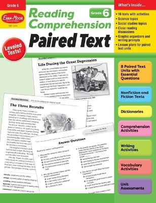 Reading Comprehension: Paired Text, Grade 6 Teacher Resource book