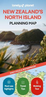 Lonely Planet New Zealand's North Island Planning Map by Lonely Planet