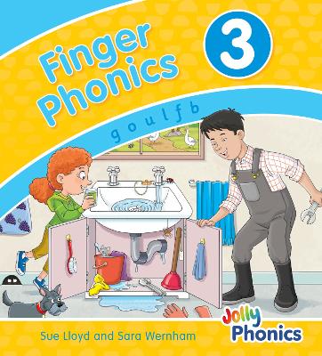 Finger Phonics Book 3: in Precursive Letters (British English edition) book