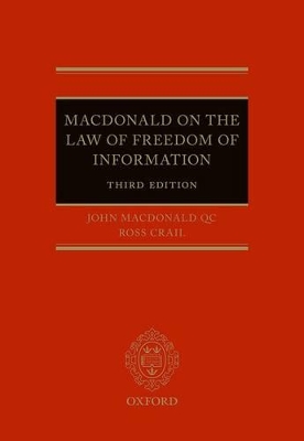 Macdonald on the Law of Freedom of Information book