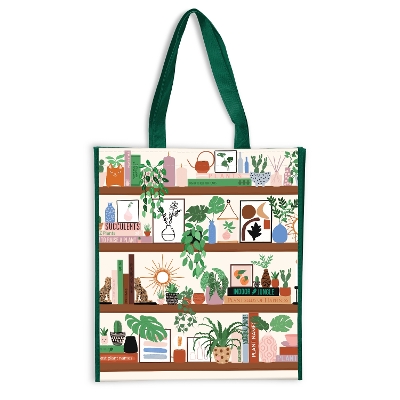 Plant Shelfie Reusable Shopping Bag book