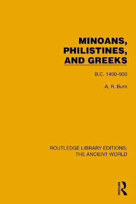 Minoans, Philistines and Greeks: B.C. 1400–900 book