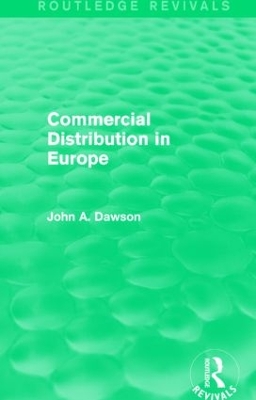 Commercial Distribution in Europe book