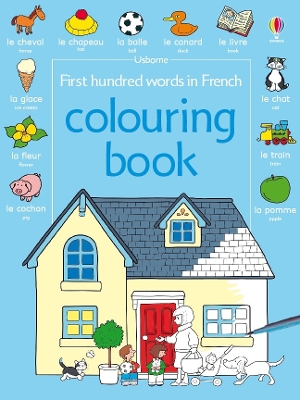 100 Words Colouring Books book
