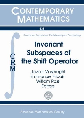 Invariant Subspaces of the Shift Operator book