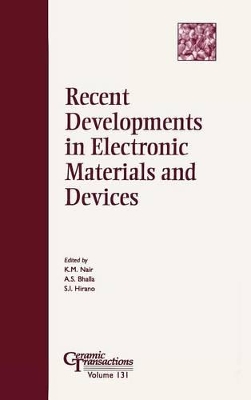 Recent Developments in Electronic Materials and Devices book