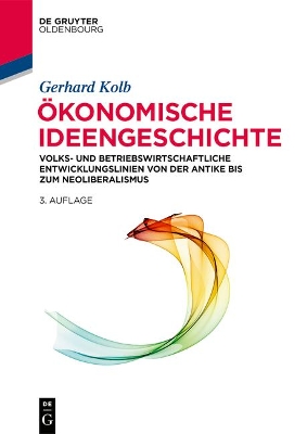 Ökonomische Ideengeschichte book