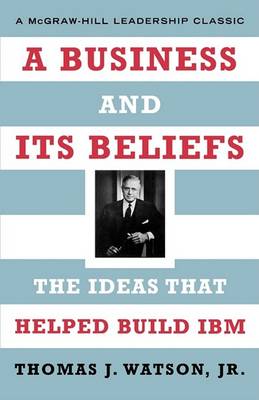 Business and Its Beliefs book