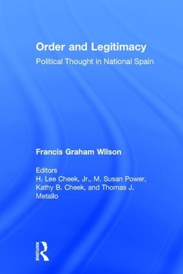 Order and Legitimacy book
