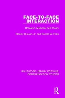 Face-to-Face Interaction book