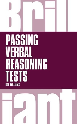 Brilliant Passing Verbal Reasoning Tests book