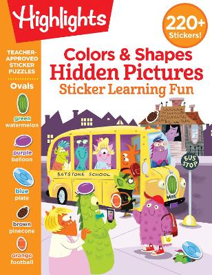 Colors & Shapes: Hidden Pictures - Sticker Learning Fun book