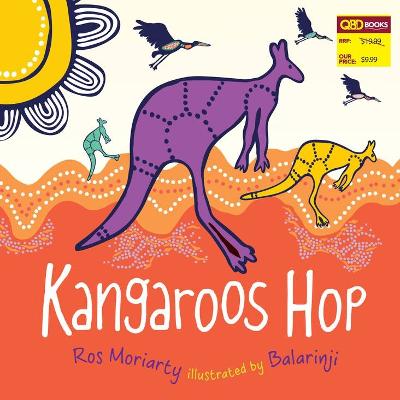 Kangaroos Hop (QBD) by Ros Moriarty