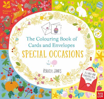 National Trust: The Colouring Book of Cards and Envelopes: Special Occasions book