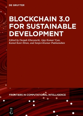 Blockchain 3.0 for Sustainable Development book