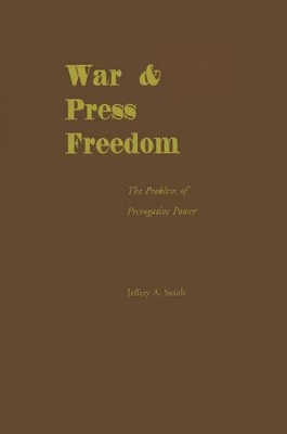 War and Press Freedom book