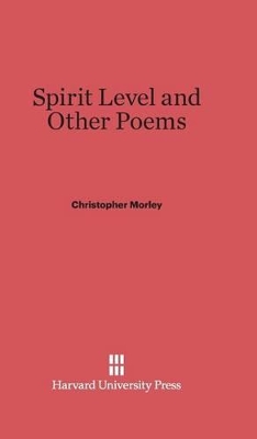 Spirit Level and Other Poems book