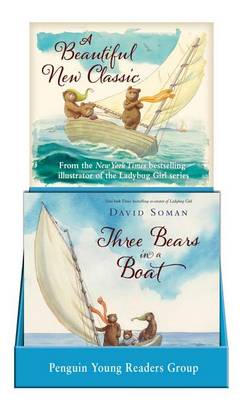 Three Bears in a Boat 6-Copy Counter Display W/ Riser by David Soman