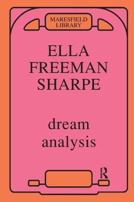 Dream Analysis by Ella F. Sharpe