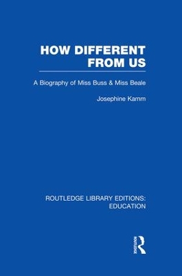 How Different From Us by Josephine Kamm