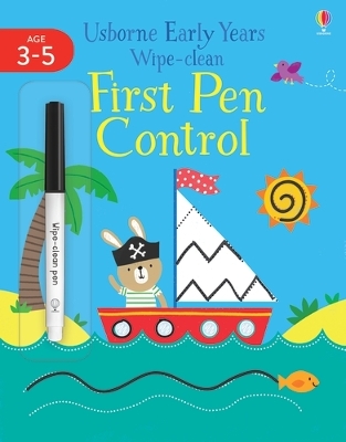 Early Years Wipe-Clean First Pen Control book