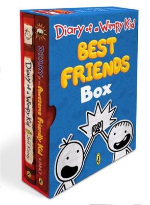 Diary of a Wimpy Kid Best Friends Box: Diary of a Wimpy Kid, Book 1 and Diary of an Awesome Friendly Kid book