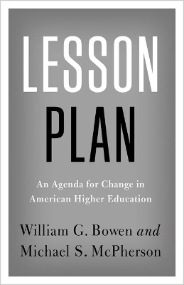 Lesson Plan by William G. Bowen