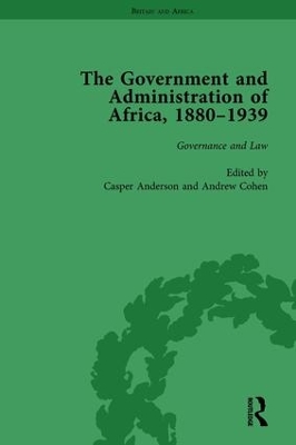 Government and Administration of Africa, 1880-1939 Vol 2 book