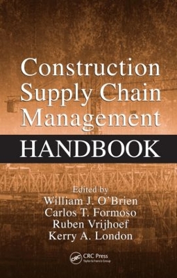 Construction Supply Chain Management Handbook book