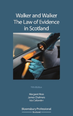 Walker and Walker: The Law of Evidence in Scotland book