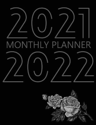 2021-2022 Monthly Planner: 24 Month Agenda for Women, Monthly Organizer Book for Activities and Appointments, 2 Year Calendar Notebook, White Paper, 8.5″ x 11″, 136 Pages book